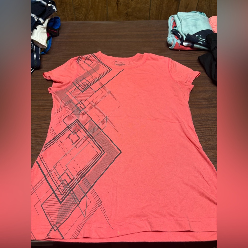 Tek Gear Vibrant Coral Tee